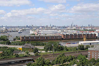  00-98533 Saalehafen + Hansahafen - Speichergebude und Krne.